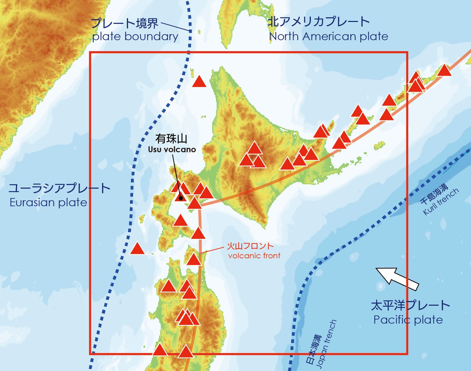 Volcanoes In Japan Map This Map Shows Earth S Volcanic Activity Over 